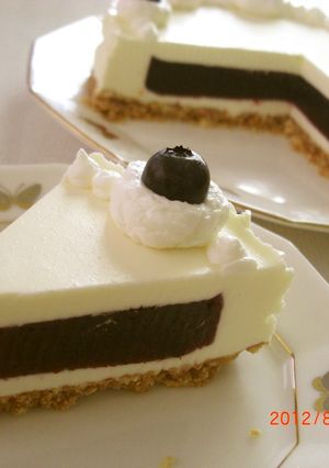 絶品＊ブルーベリーレアチーズケーキ-レシピのメイン写真