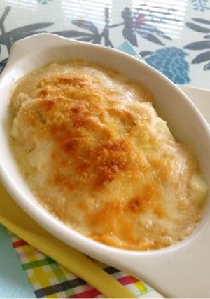 絹ごし豆腐の明太子グラタン-レシピのメイン写真