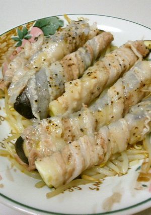 ナスの肉巻-レシピのメイン写真