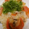 トマトと鶏肉の炊き込みご飯・バター味