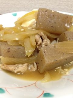 ピリ辛!コンニャク炒め煮-レシピのメイン写真