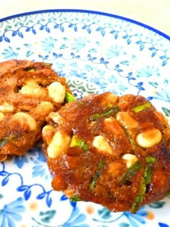 大豆のもっちりカレーお焼き-レシピのメイン写真