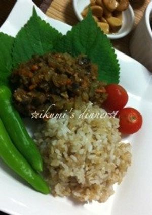 夏野菜キーマカレー-レシピのメイン写真
