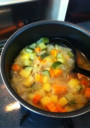 いんげん豆のミネストローネ-レシピのメイン写真