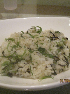 大葉と塩昆布の酢飯ごはん-レシピのメイン写真