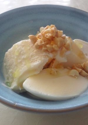 バニラアイスのオリーブオイルがけ-レシピのメイン写真