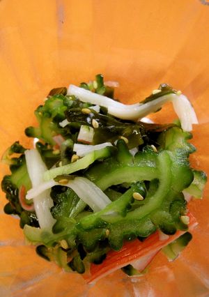 めっけもん♪ゴーヤの酢の物-レシピのメイン写真