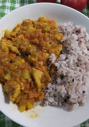 鶏ムネ肉の本格トマトカレー（辛口）-レシピのメイン写真
