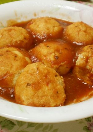 おからと豆腐団子の甘酢あんかけ☆-レシピのメイン写真