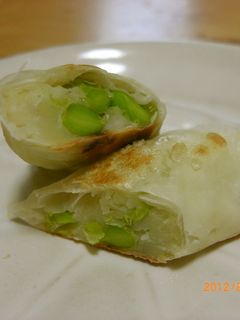 おつまみにも。簡単枝豆ポテトの春巻き-レシピのメイン写真