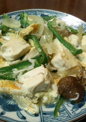 あっさり豆腐の卵とじ-レシピのメイン写真