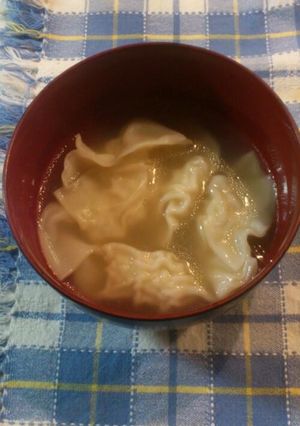 子供が大好き♪鶏ﾐﾝﾁで水餃子☆-レシピのメイン写真