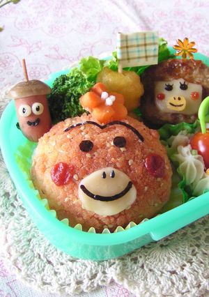 はなかっぱキャラ弁♪-レシピのメイン写真