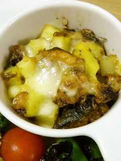 鯖缶とジャガイモのカレーチーズ焼き-レシピのメイン写真