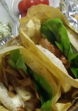 金平御坊&豆腐ポークバーガー-レシピのメイン写真