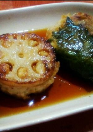 シャキシャキっ!?蓮根たっぷりバーグ♡-レシピのメイン写真