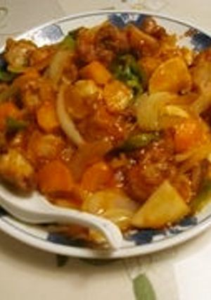 お惣菜の鶏のから揚げで酢鶏♡-レシピのメイン写真