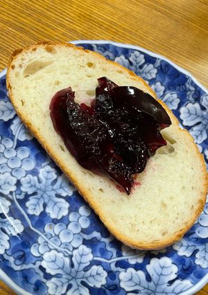 ブルーベリージャムパン-レシピのメイン写真