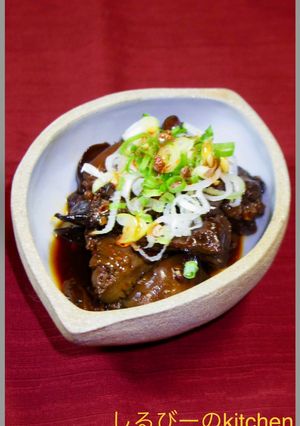 元ハンバーグ職人!鶏レバーの麻辣甘辛煮!-レシピのメイン写真