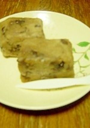 ホッとする簡単おやつ（ういろう）-レシピのメイン写真
