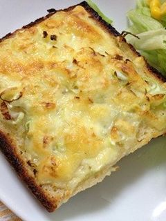 ネギ一杯ユズ胡椒トースト-レシピのメイン写真