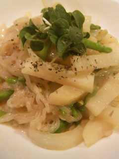 フライパンだけ☆簡単白滝クリームパスタ-レシピのメイン写真