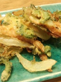 ゴーヤのかき揚げ-レシピのメイン写真