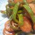 ピーマン嫌いさんのお弁当に☆ケチャ炒め