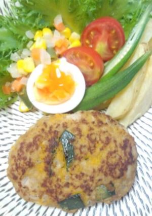 ほっくり！かぼちゃハンバーグ☆-レシピのメイン写真