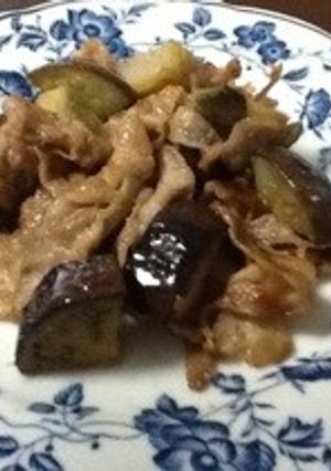 豚肉となすの味噌炒め-レシピのメイン写真