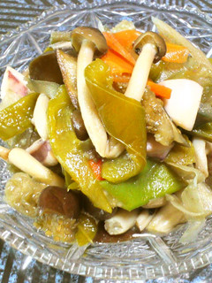 簡単イカとしめじとピーマンの冷やし小鉢-レシピのメイン写真