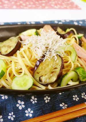 和風ペペロンチーノ。夏野菜ver．-レシピのメイン写真