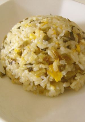 高菜としらすのチャーハン-レシピのメイン写真