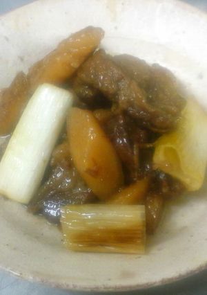 料亭風ぼっかけ 牛スジの煮込み-レシピのメイン写真