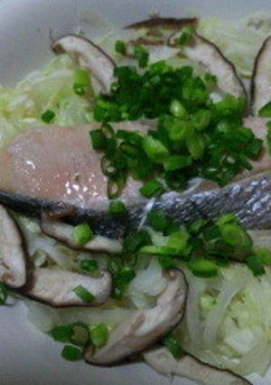 レンジ調理のみ～簡単鮭と野菜のレンジ蒸し-レシピのメイン写真