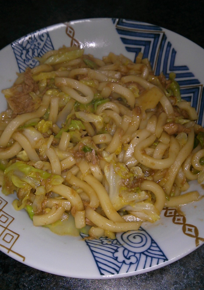 すき焼きのタレで簡単焼きうどん♪-レシピのメイン写真