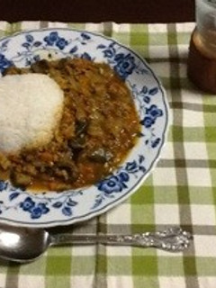 夏野菜でドライカレー-レシピのメイン写真