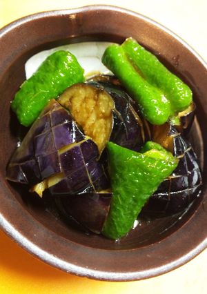 茄子とかぼちゃの焼き浸し-レシピのメイン写真