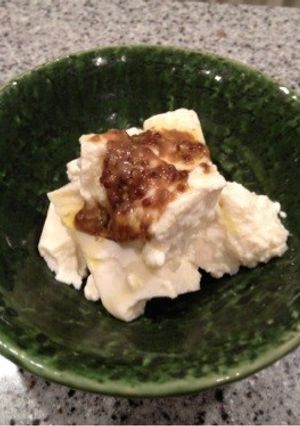 アンチョビ冷や奴-レシピのメイン写真
