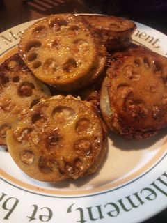 豚ひき肉のれんこん挟み焼き-レシピのメイン写真