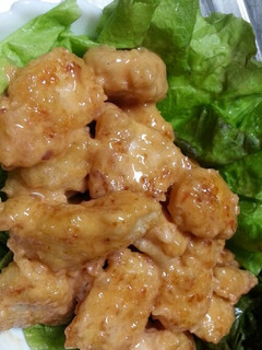 むね肉でエビマヨ風(*^^*)-レシピのメイン写真