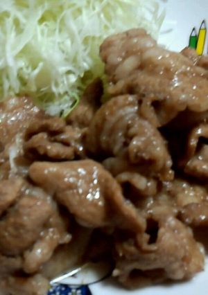 豚肉の生姜焼き☆疲労回復に☆-レシピのメイン写真