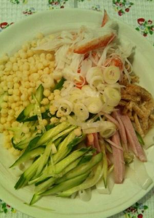 冷やしうどん♪-レシピのメイン写真