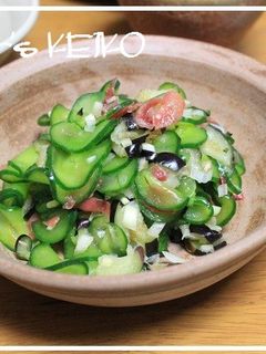 きゅうりとなすとみょうがの即席漬け-レシピのメイン写真