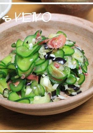 きゅうりとなすとみょうがの即席漬け-レシピのメイン写真