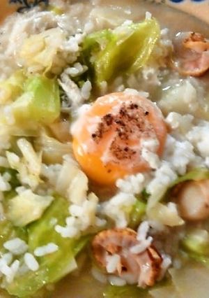 塩ラーメン風ぞうすい-レシピのメイン写真