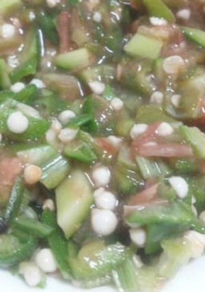さっぱり梅オクラ-レシピのメイン写真