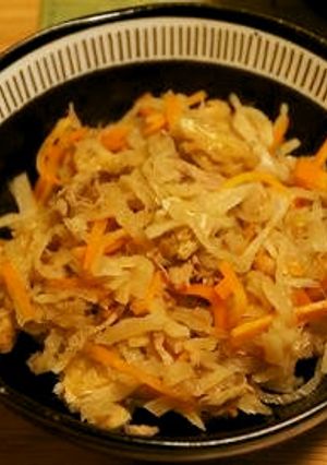 切干大根＆ツナ＆人参＆油揚げの煮物-レシピのメイン写真