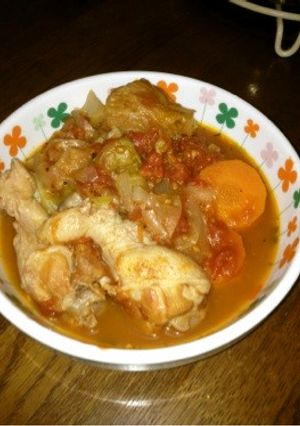 チキン☆キャベツ☆トマト煮-レシピのメイン写真