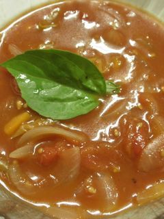 さっぱりトマトの冷たいスープ-レシピのメイン写真